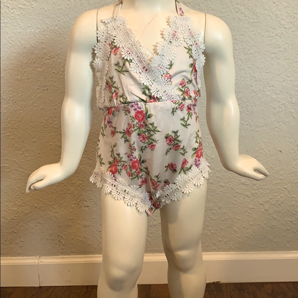 CatPapa 2T girls Beach Romper